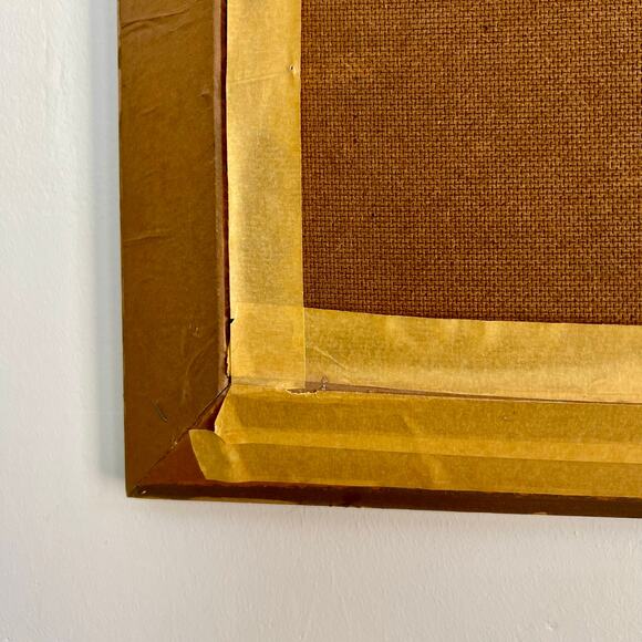 Vintage 60s Framed Fall Landscape Painting 24x20 Original Impressionist Art - Picture 10 of 14